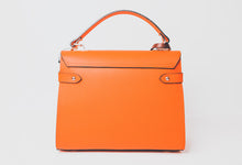 Load image into Gallery viewer, Pita Handbag Palmellato Leather and Suede Leather Satchel