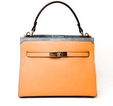 Load image into Gallery viewer, Pita Satchel Leather handbag made in Italy.